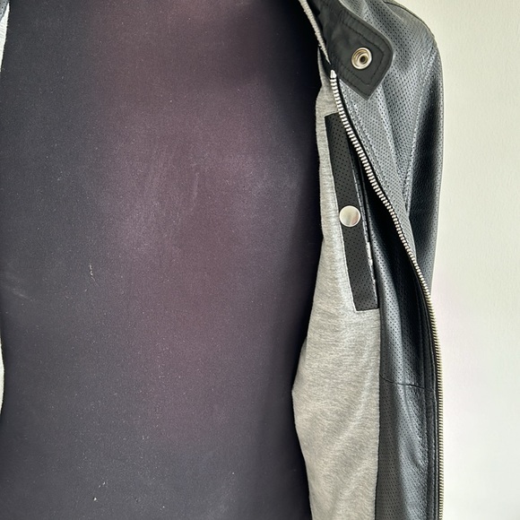Men diesel leather jacket - Picture 9 of 15